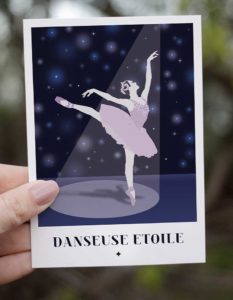 cartes postales vocation poster