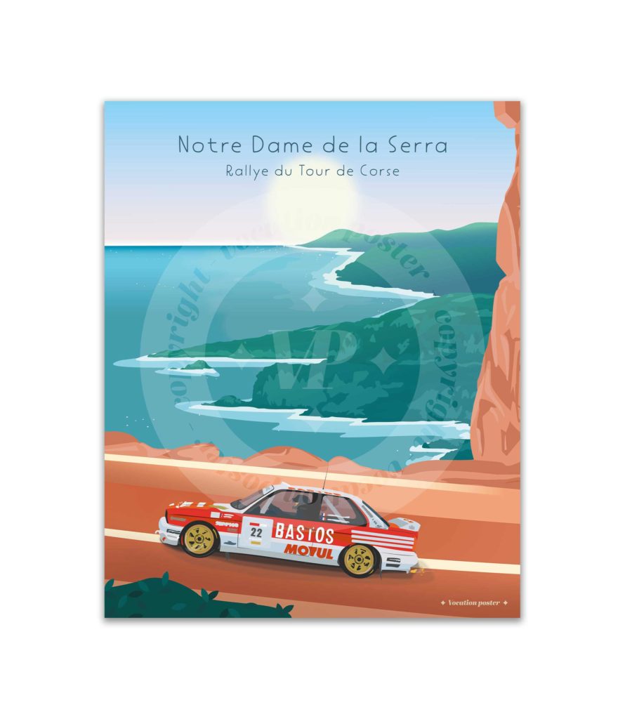 Tour de Corse Historique rallye - BMW M3 - Notre Dame de la Serra