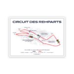 Circuit des Remparts Angoulême _ Affiche Vocation poster