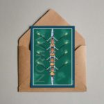 Aviron sport nautique carte postale Vocation poster