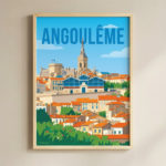 Affiche ville Angoulême