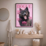 Affiche chien personnalisée fan de chien